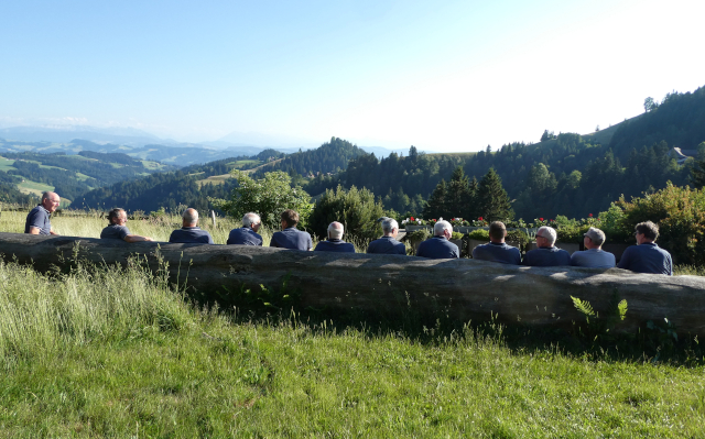 auf den Sitzbank Luderen hp